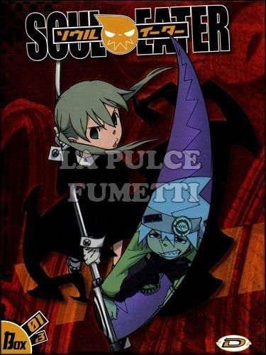 SOUL EATER BOX #     1 - EPISODI 1/17 - 3 DISCHI